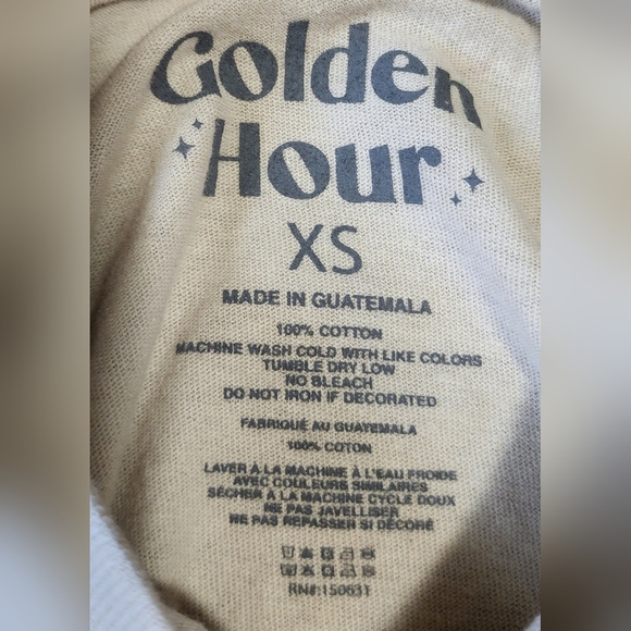 Golden Hour Sunset T-shirt, short sleeve, size XS - Picture 3 of 6